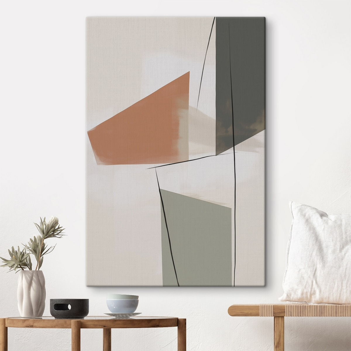 Abstracție geometrică — interior 2