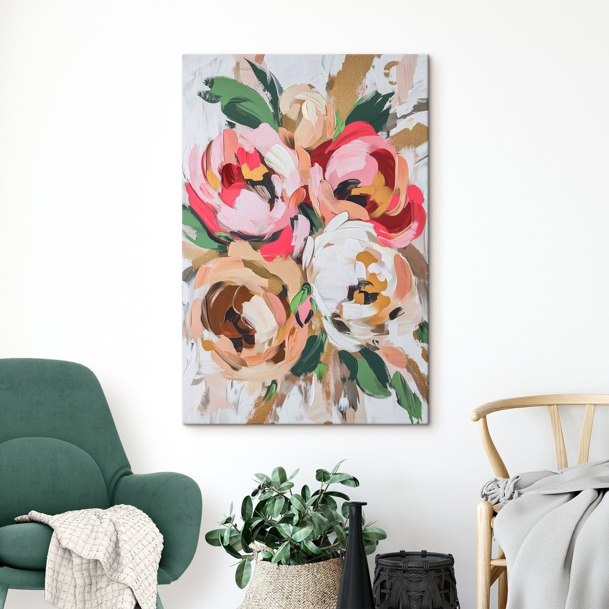 Buchet abstract de flori — interior 3