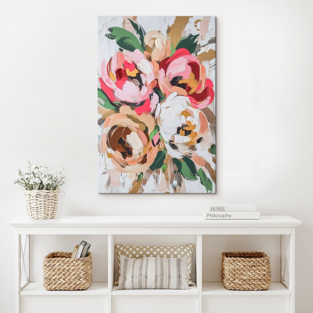 Buchet abstract de flori — interior 1
