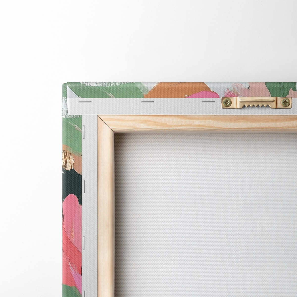 Buchet abstract de flori — verso