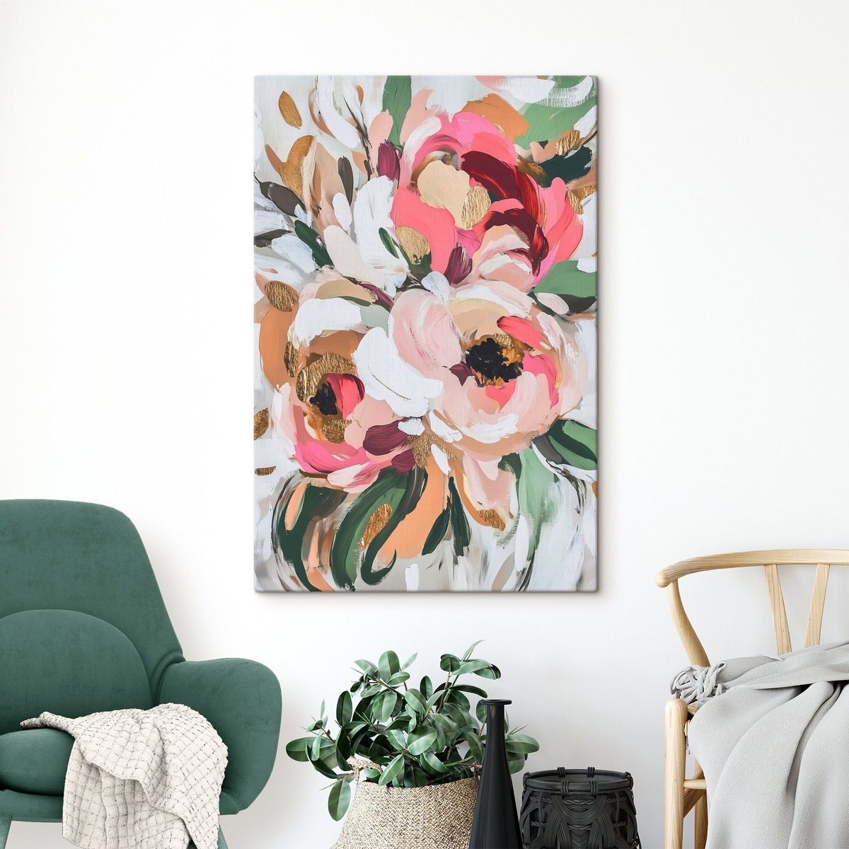 Buchet abstract de flori — interior 3