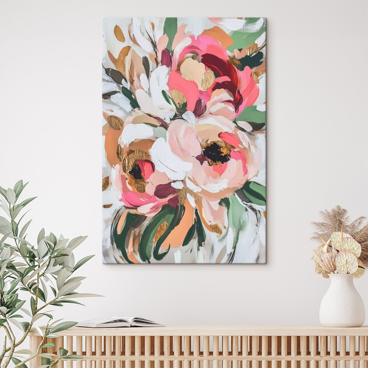 Buchet abstract de flori — interior 2