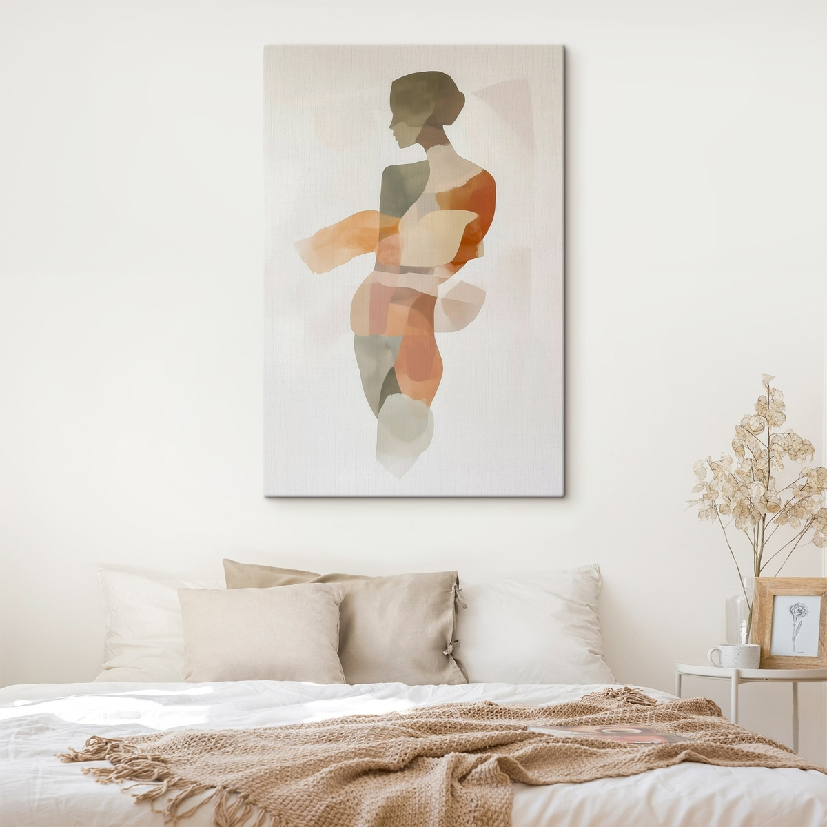 Siluetă feminină abstractă — interior 2