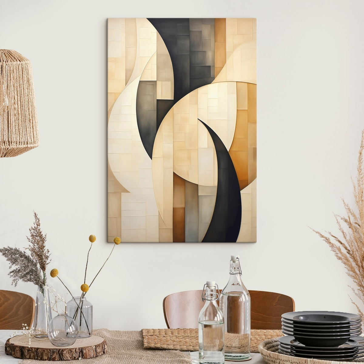 Abstracție geometrică — interior 3