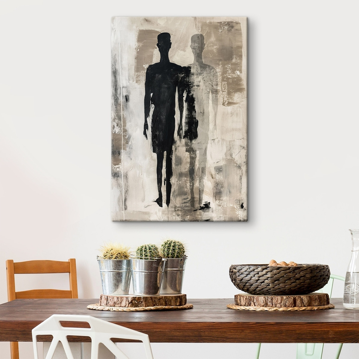 Figură abstractă — interior 1