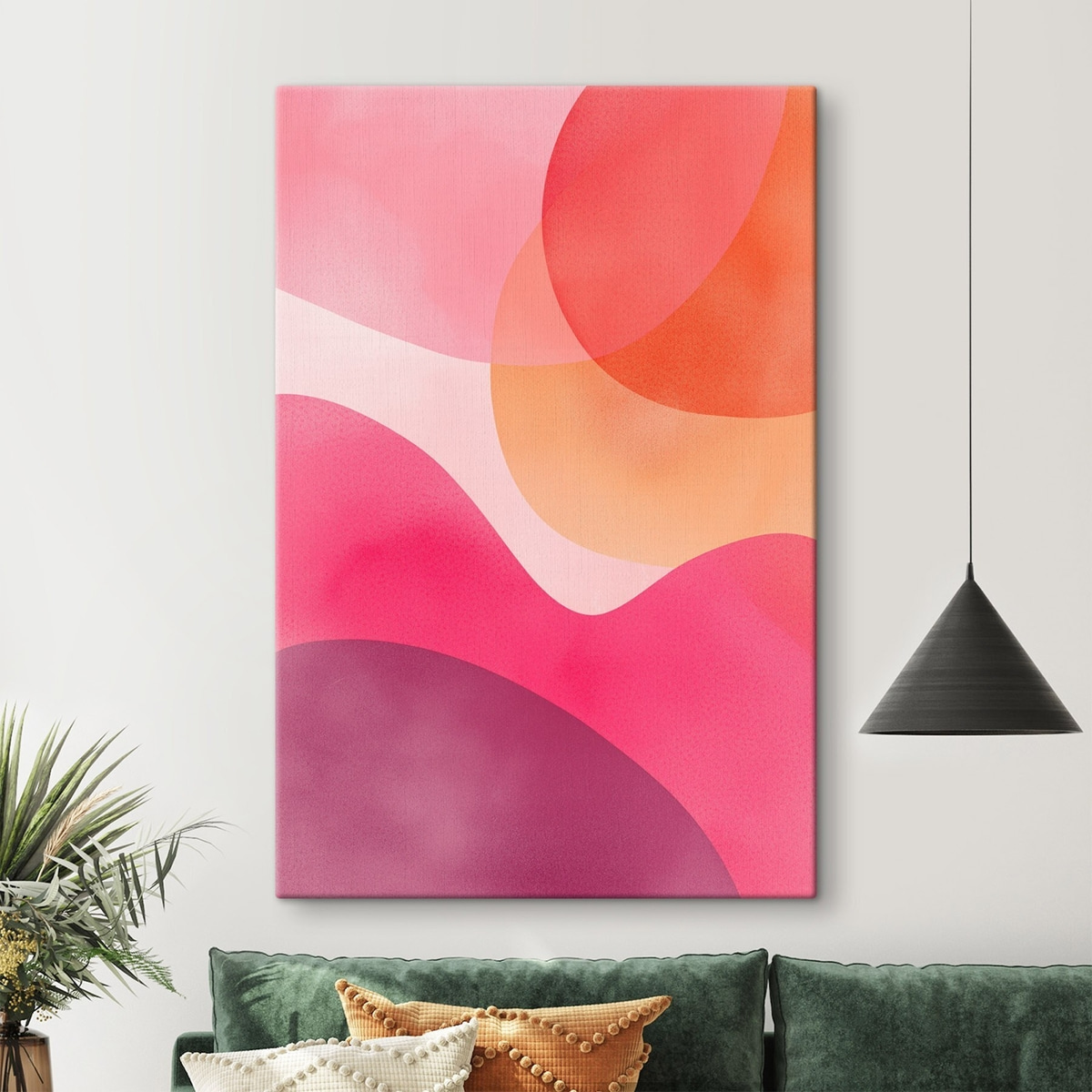 Valuri abstracte — interior 1