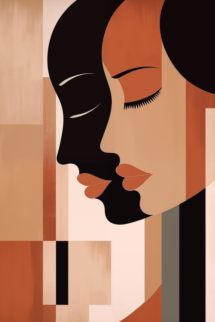 Fețe abstracte — design complet