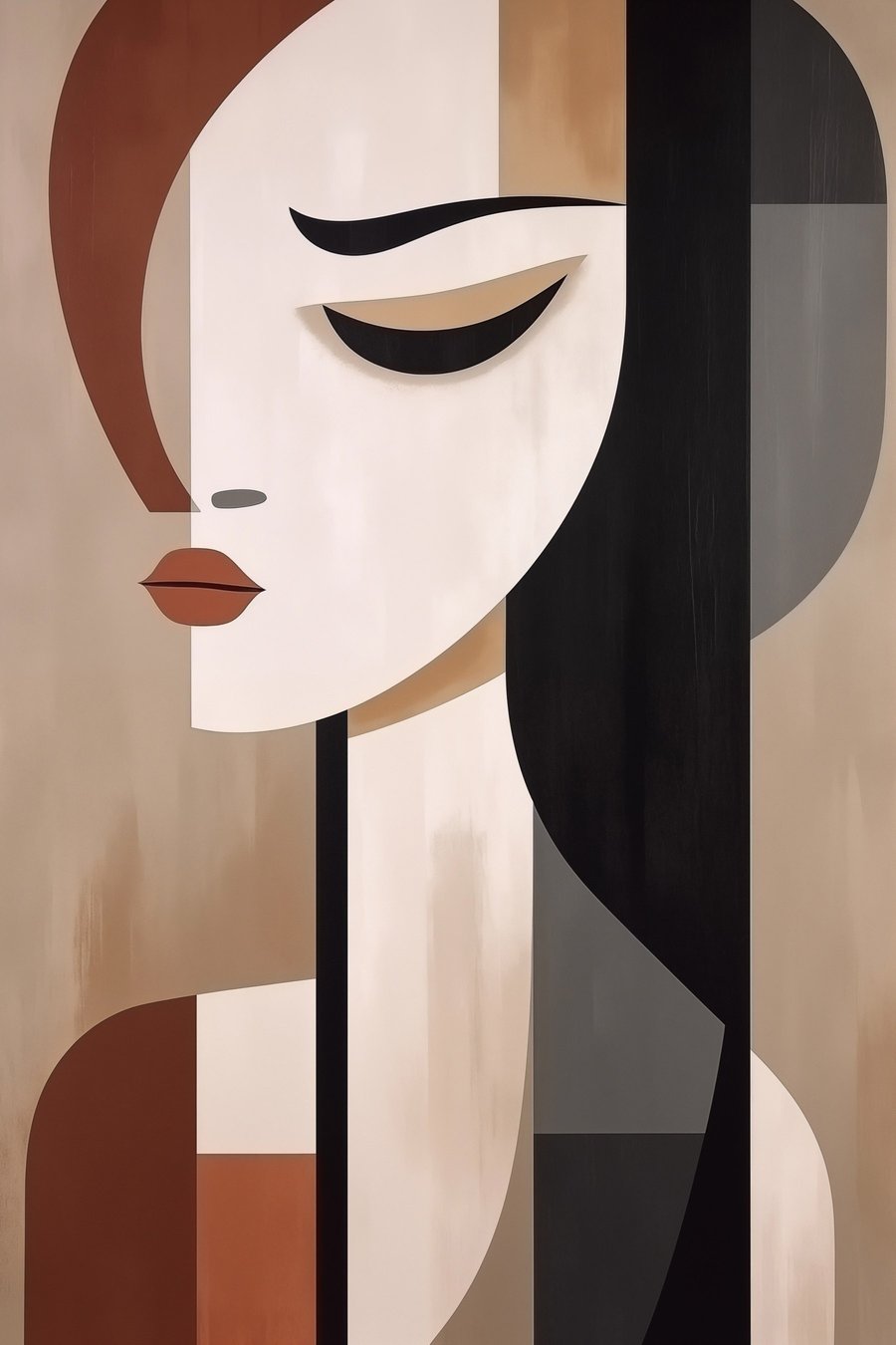 Fețe abstracte — design complet