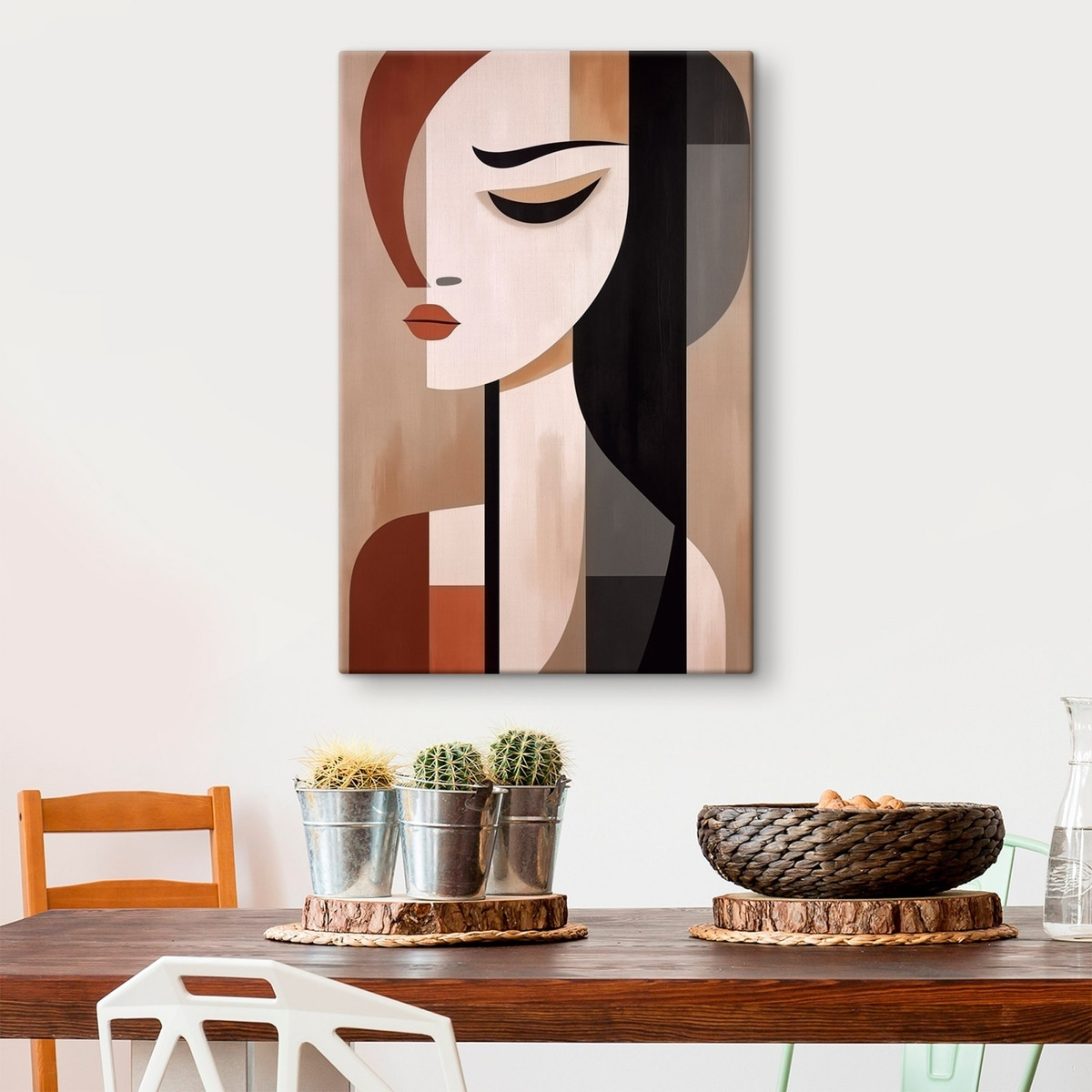 Fețe abstracte — interior 2