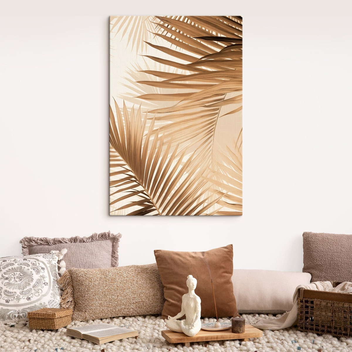 Palmier abstract maro — interior 2