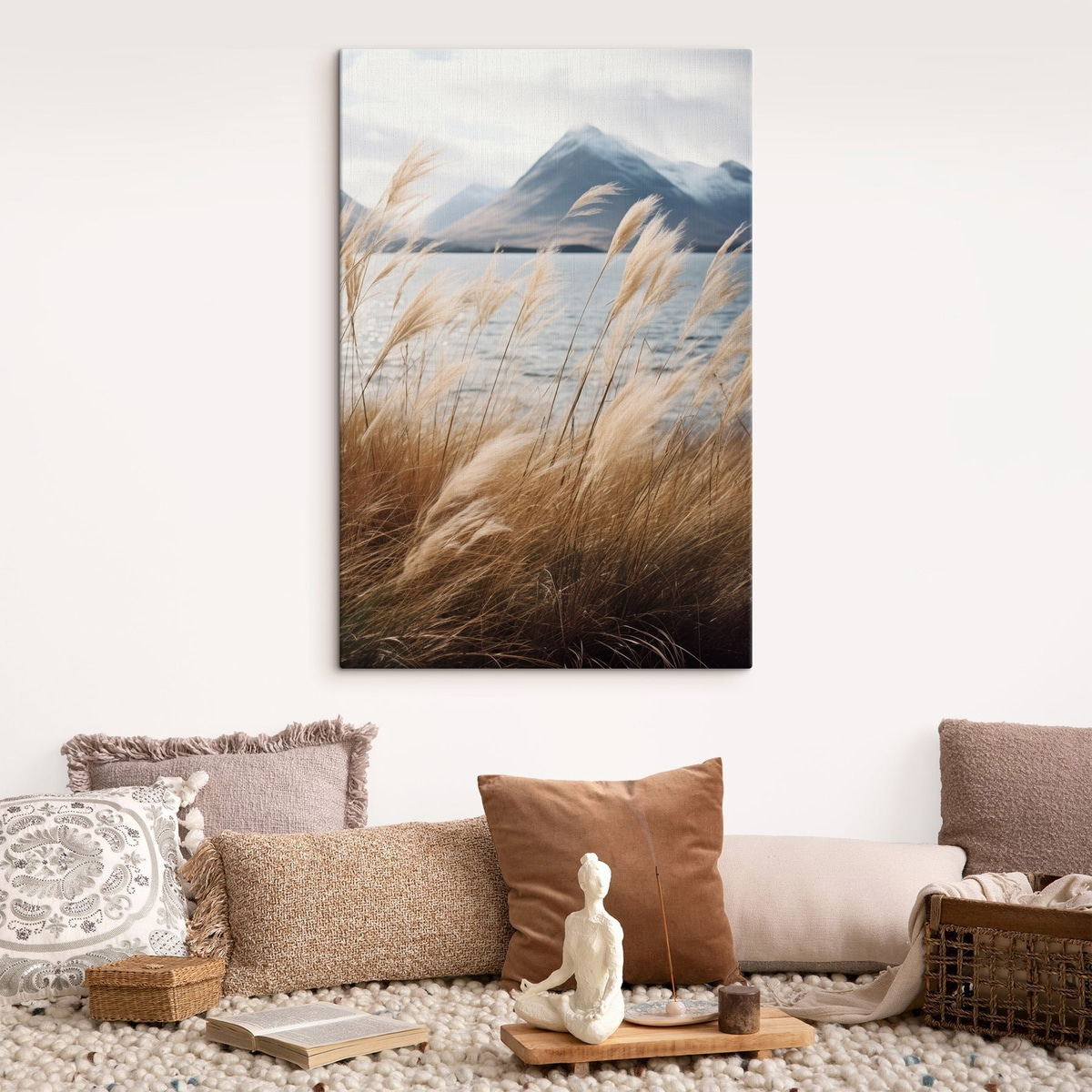 Pampas lângă lac — interior 2