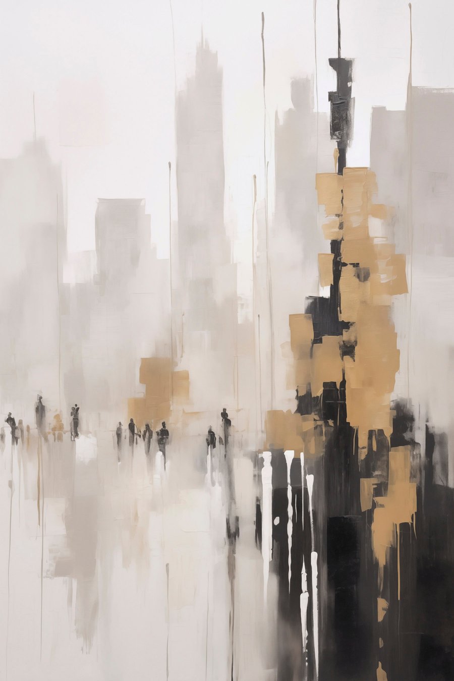 Peisaj urban abstract — design complet