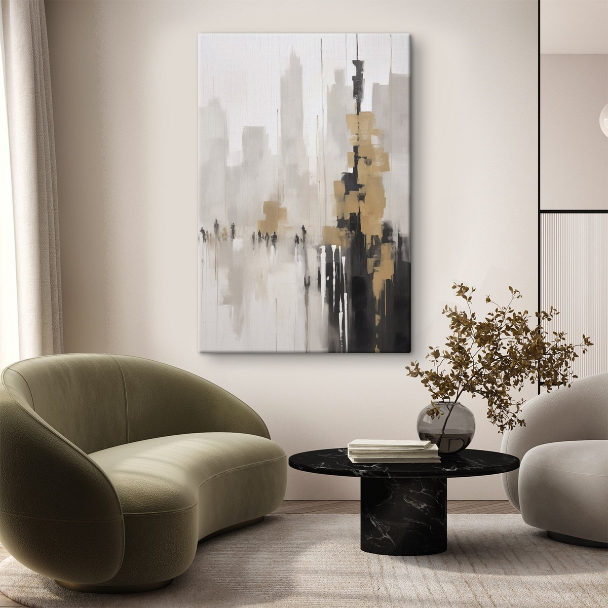 Peisaj urban abstract — interior 2