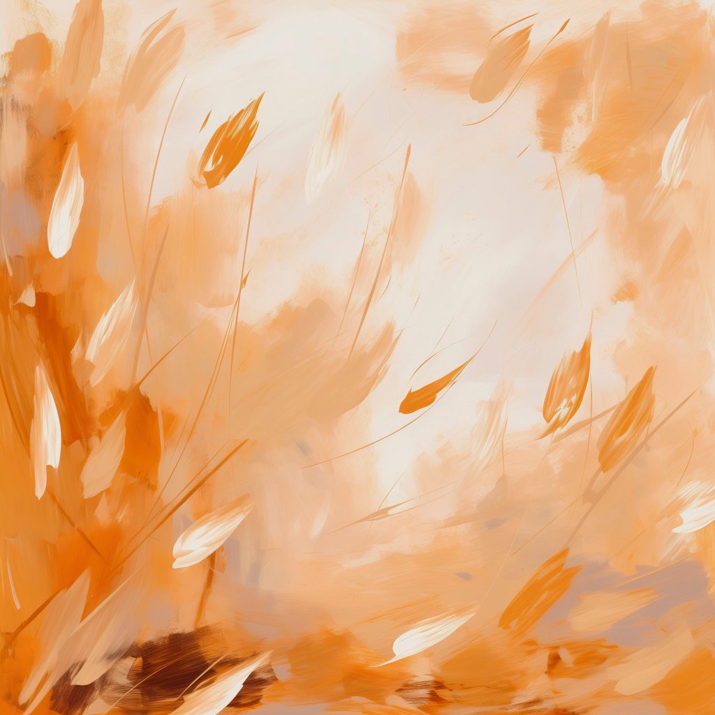 Petale și tulpini abstracte — design complet