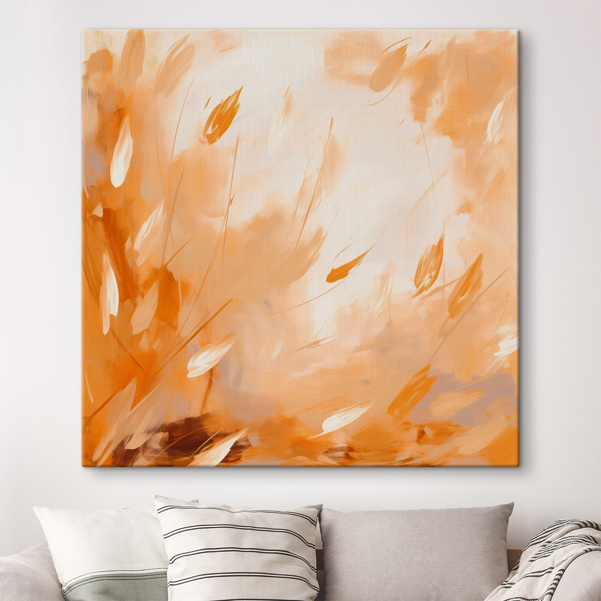 Petale și tulpini abstracte — interior 1