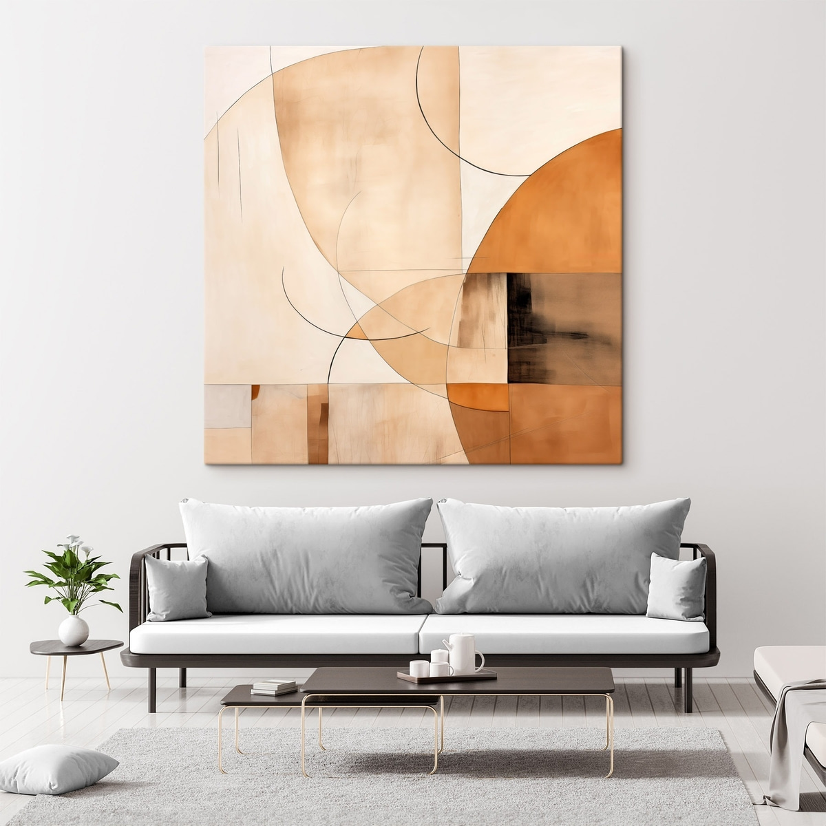 Geometrie cu linii curbe — interior 3