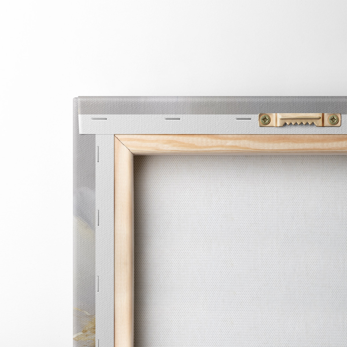 Flori abstracte, stil pictural — verso