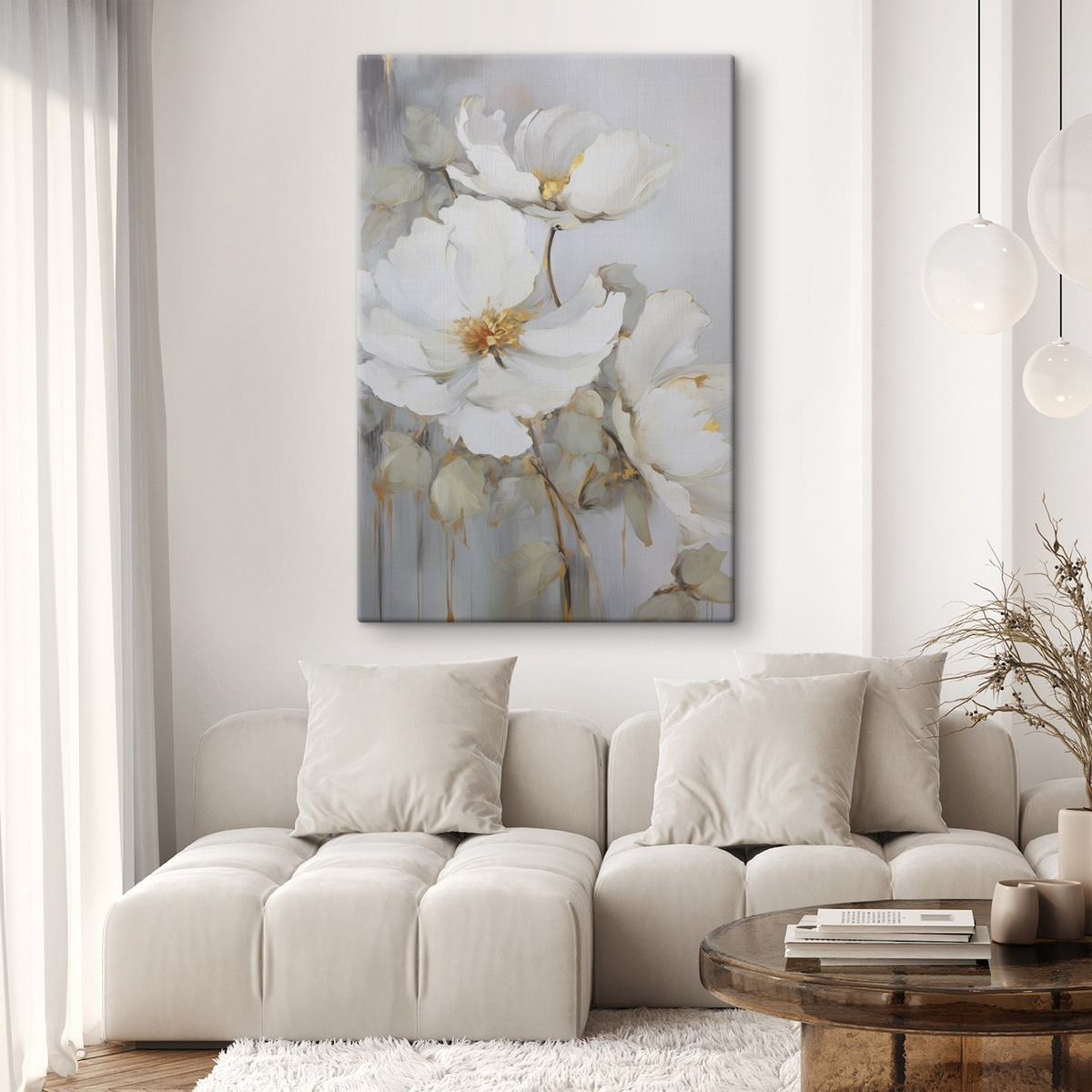 Flori abstracte — interior 2