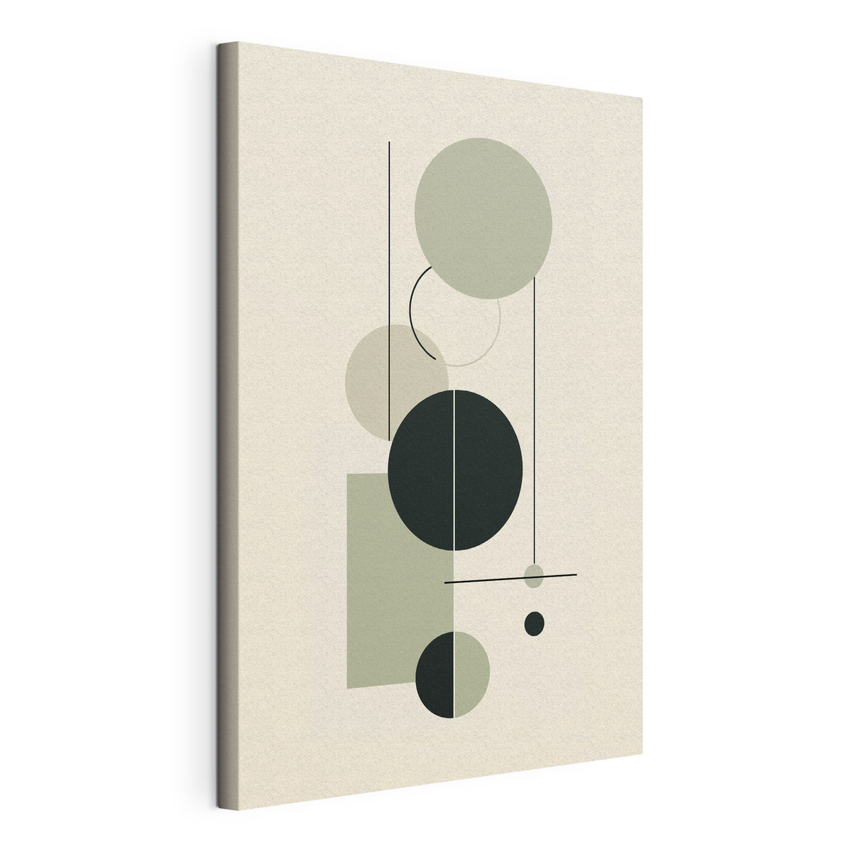 Geometrie minimalistă abstractă — vizualizare produs