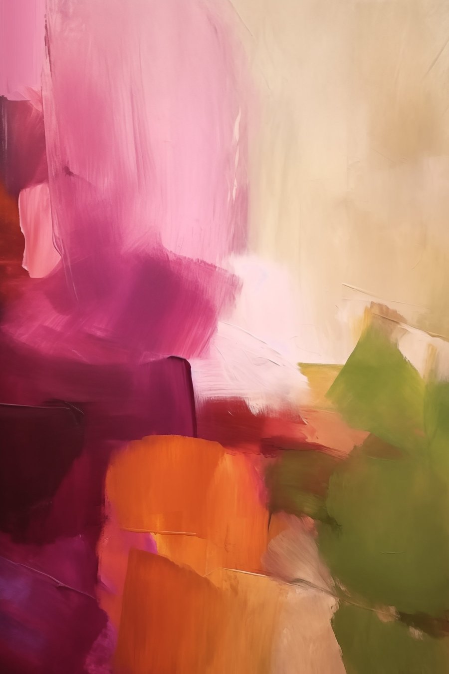 Pictură abstractă — design complet