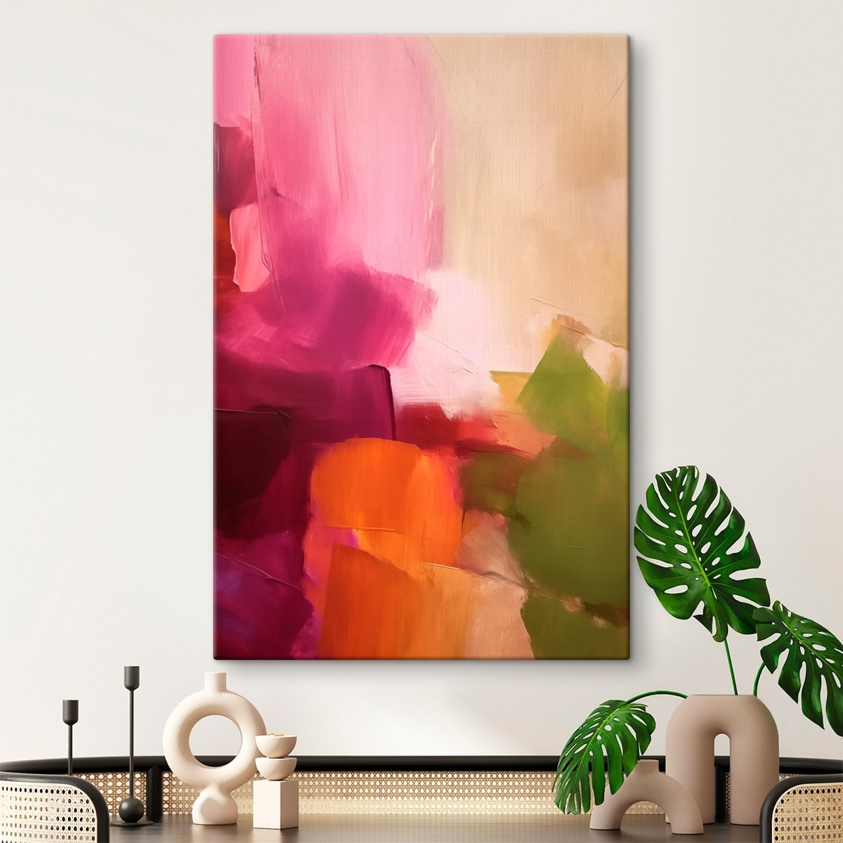 Pictură abstractă — interior 1