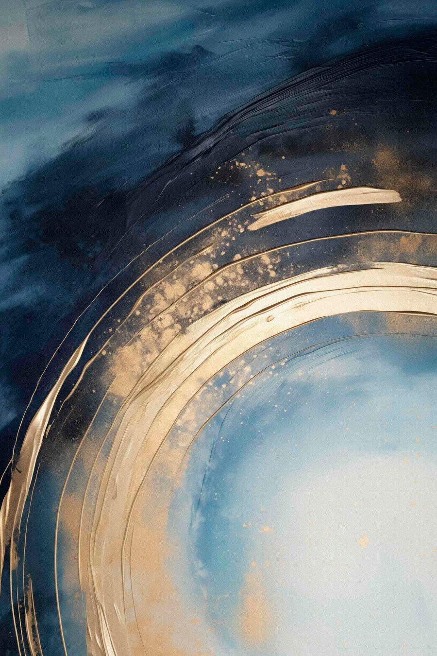 Inel larg luminos — design complet