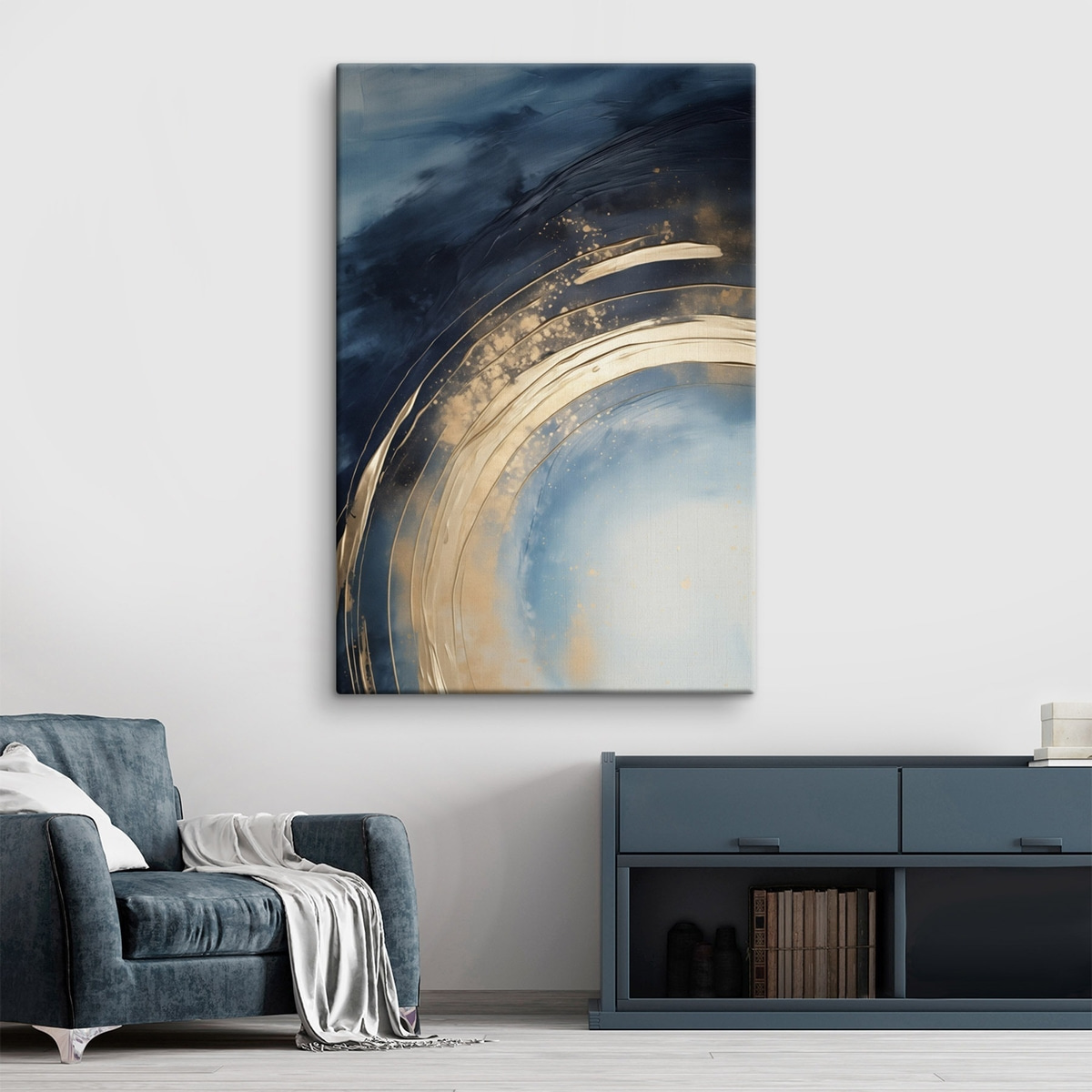 Inel larg luminos — interior 1