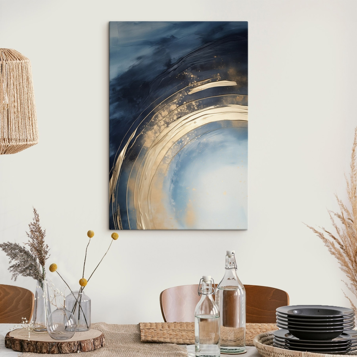 Inel larg luminos — interior 3