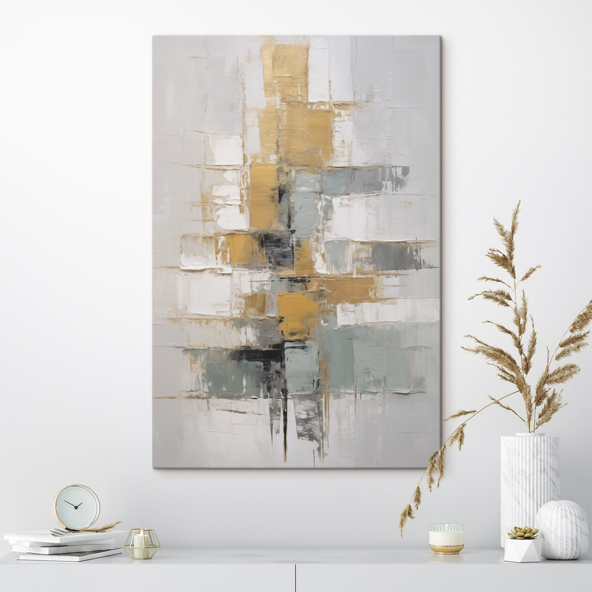 Abstracție în planuri — interior 1