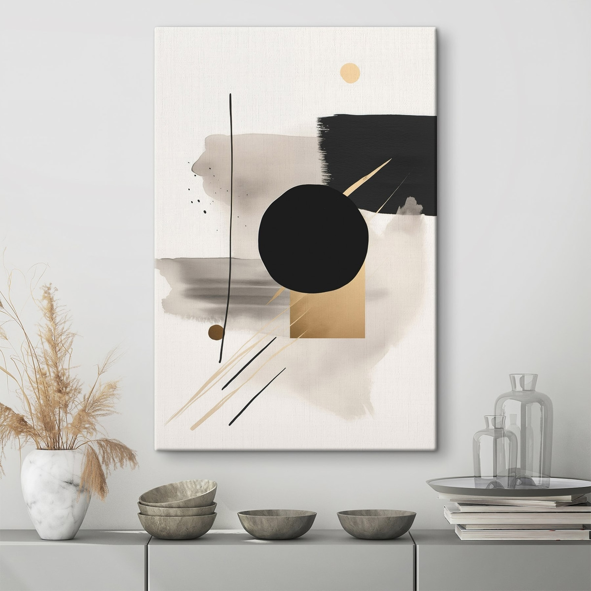 Abstracții cu forme — interior 3