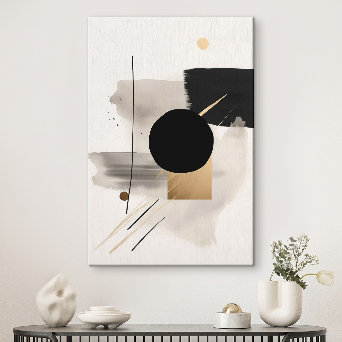 Abstracții cu forme — interior 1