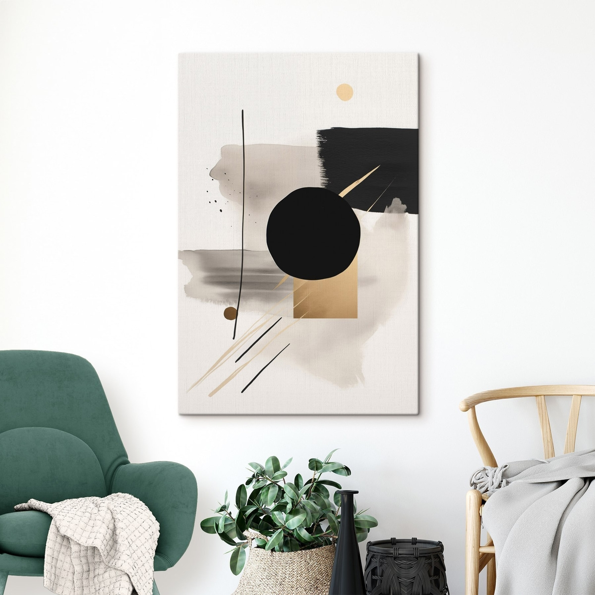 Abstracții cu forme — interior 2