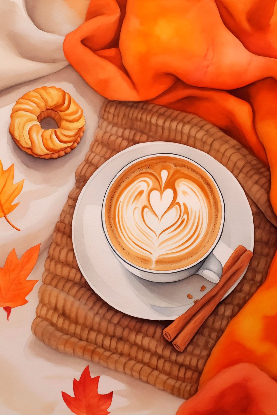 Latte de toamnă — design complet