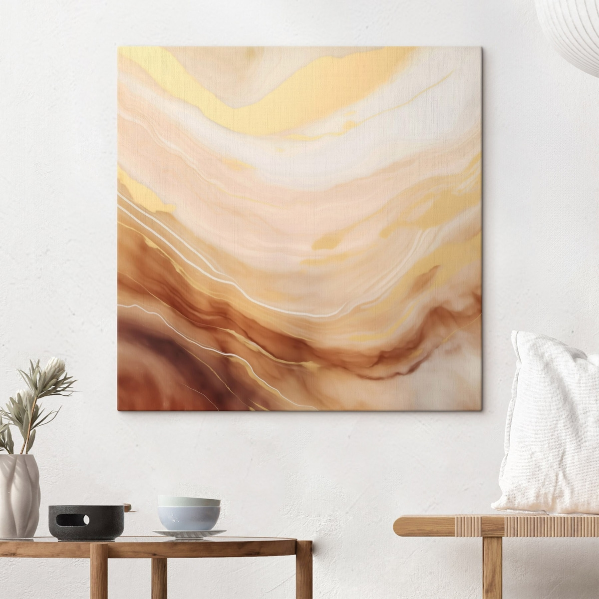 Abstracție cu forme naturale — interior 3