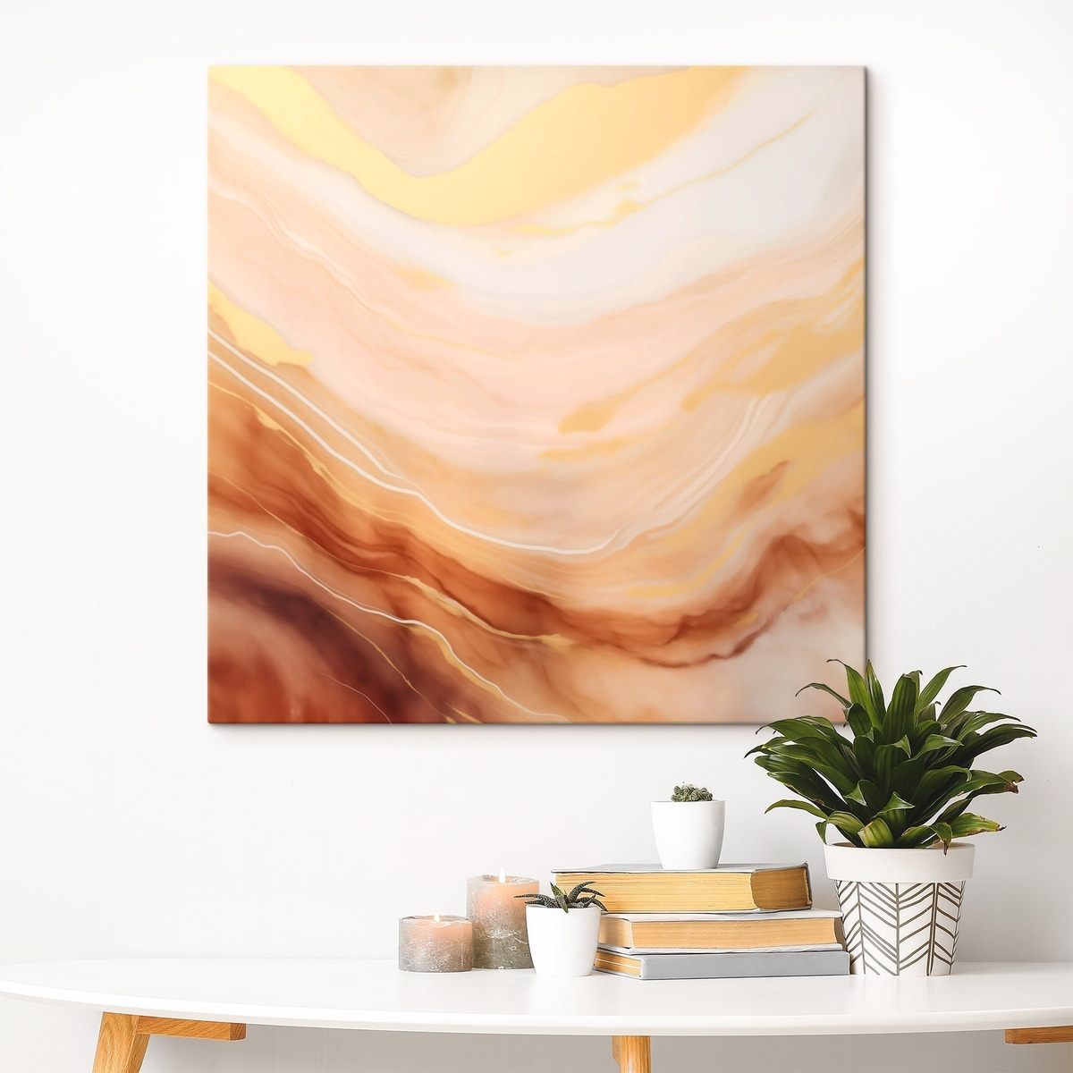 Abstracție cu forme naturale — interior 1