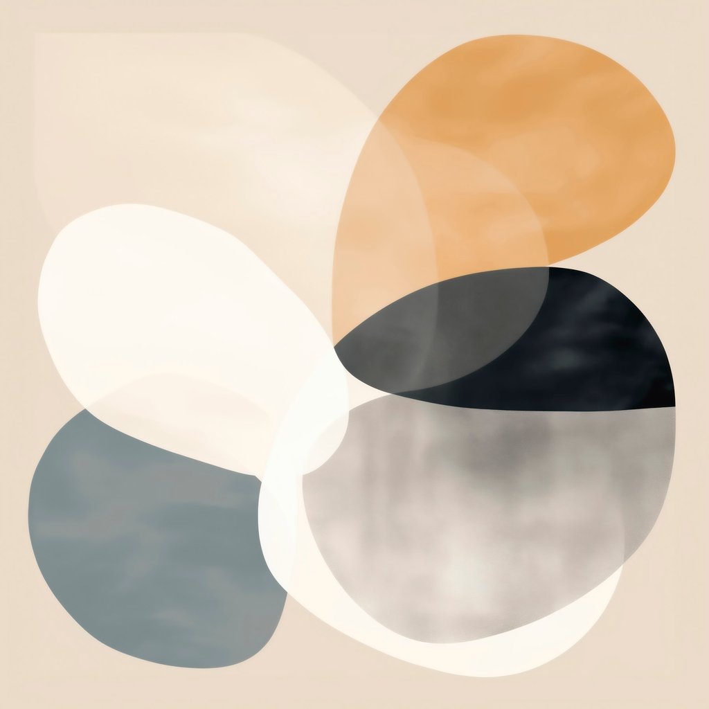 Forme geometrice fluide — design complet