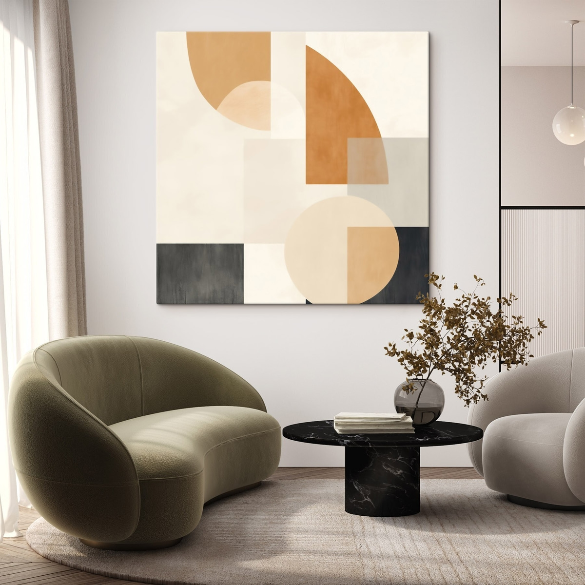 Geometrie artistică — interior 1