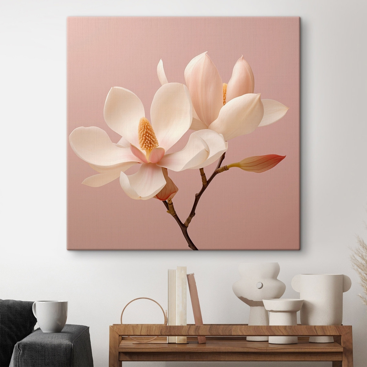 Petale în pastel — interior 1