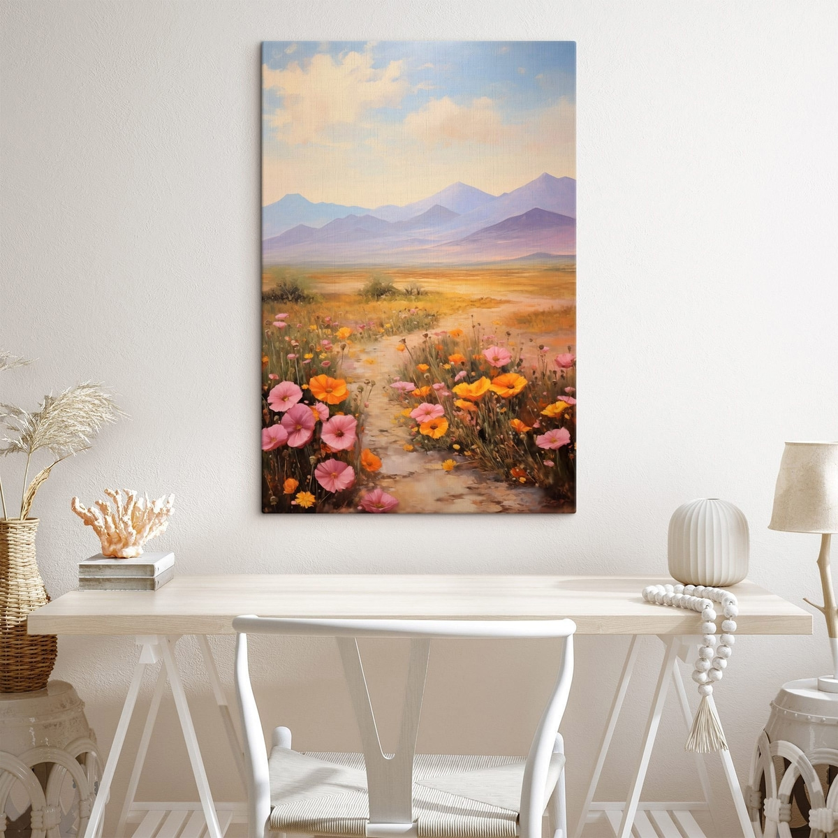 Câmp cu flori pastelate — interior 2