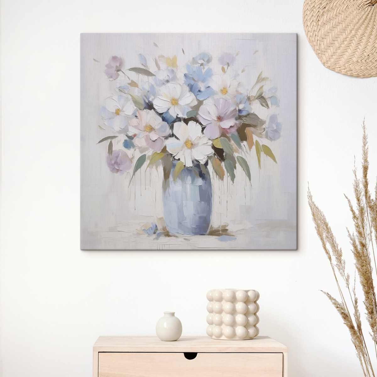 Imitație de pictură florală — interior 1