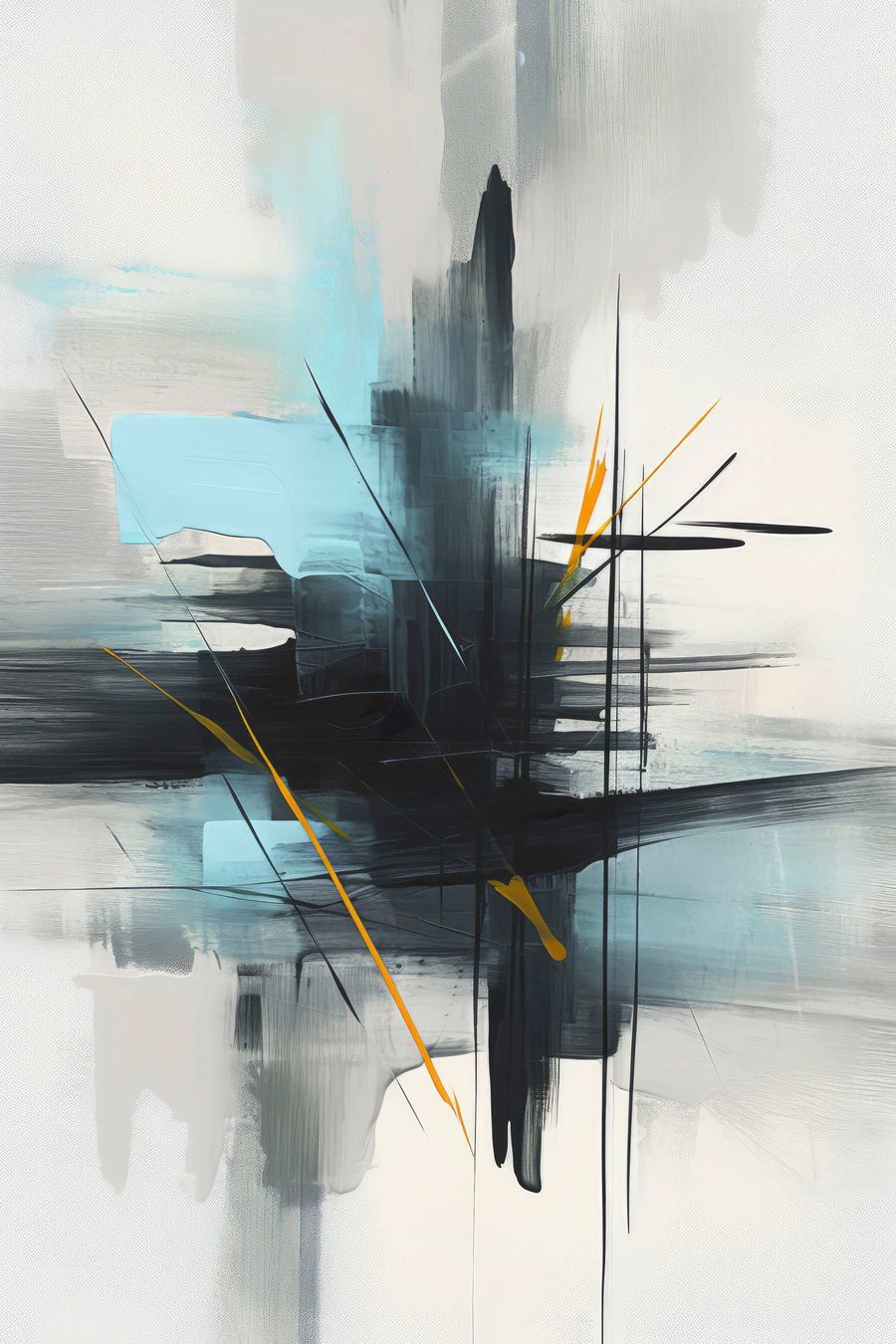 Abstracție cu stropi — design complet