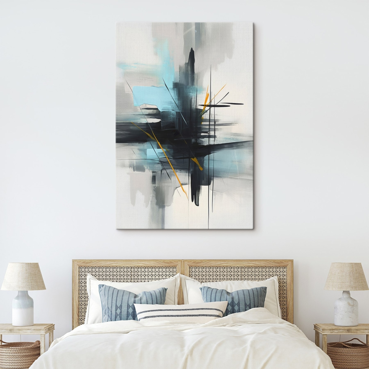 Abstracție cu stropi — interior 2