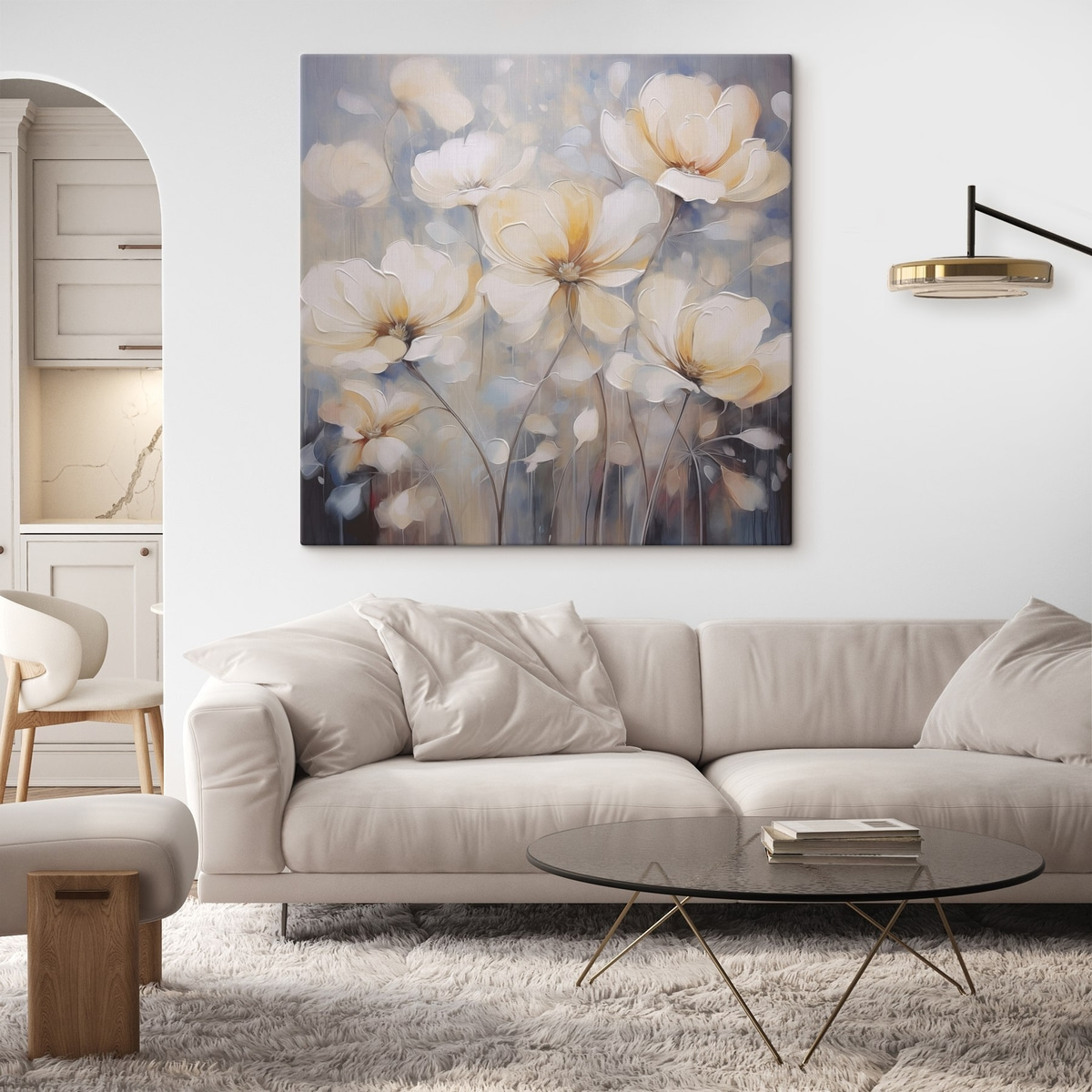 Buchet cu flori primitive — interior 1