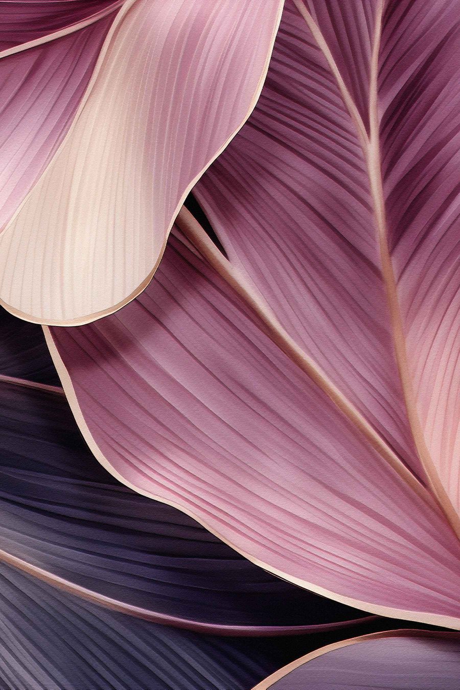 Frunze abstracte — design complet