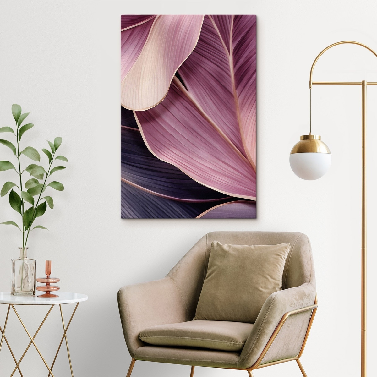 Frunze abstracte — interior 2