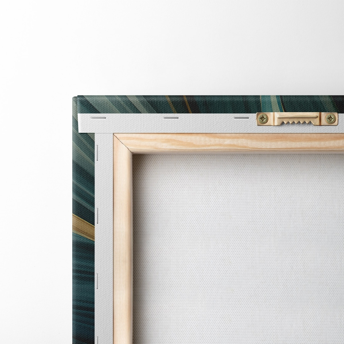 Frunze verzi abstracte — verso