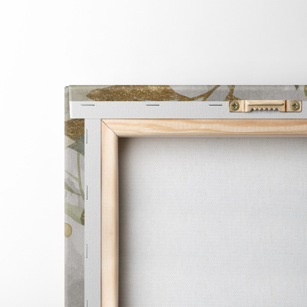 Plante pe fundal luminos — verso