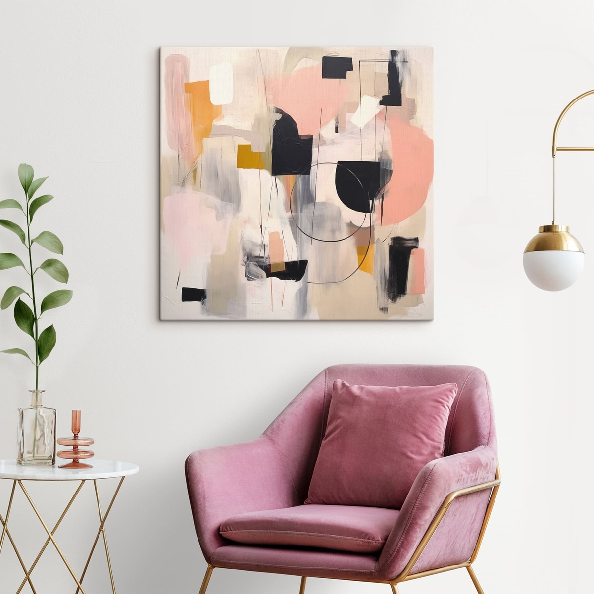 Abstracție ordonată — interior 3