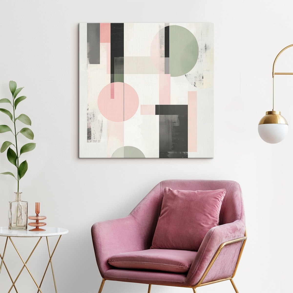 Abstracție geometrică — interior 3