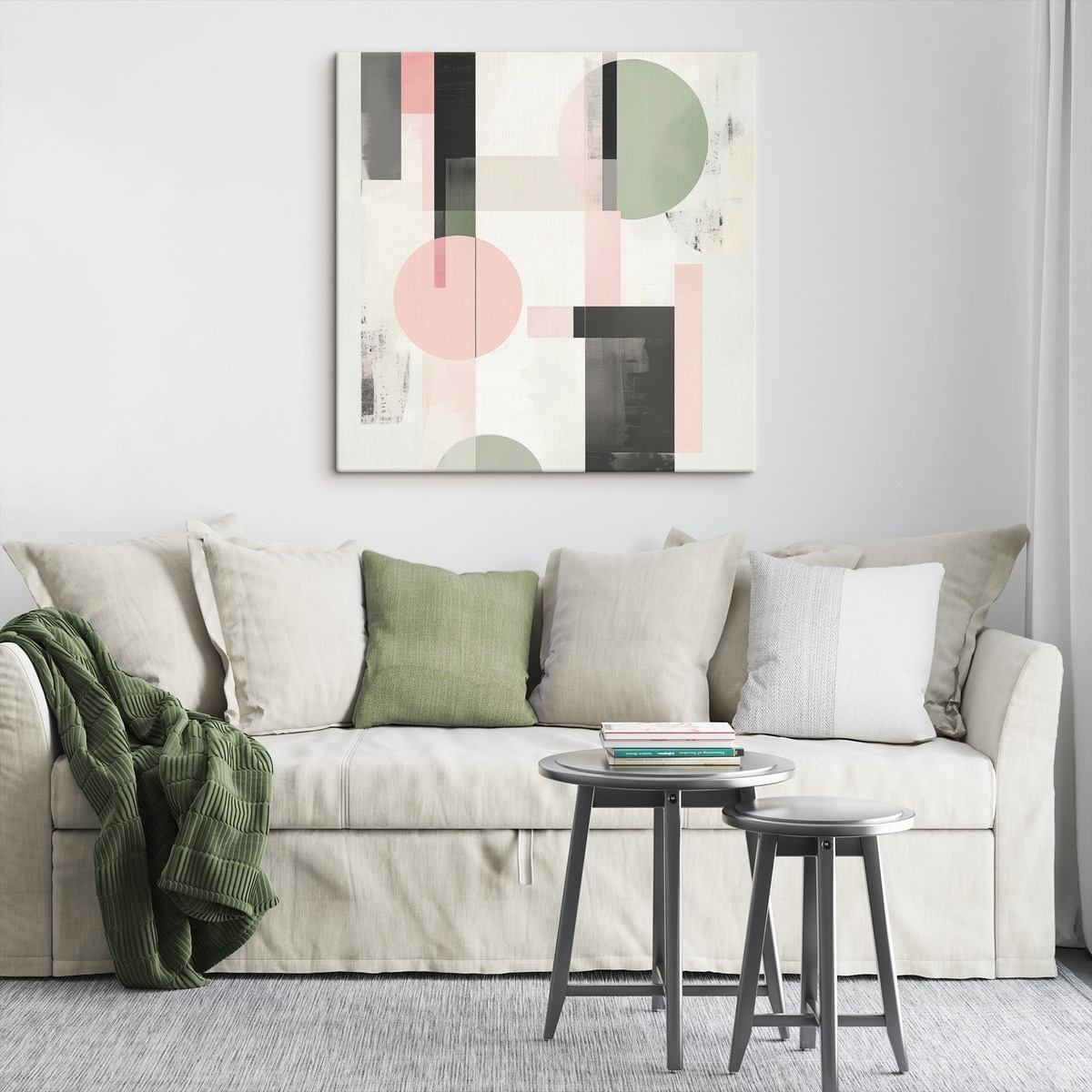 Abstracție geometrică — interior 1